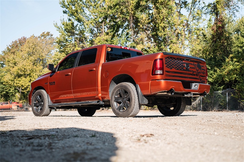 RAM 1500 Performance Exhaust - Dual Rear Exit - CORSA Performance - Xtreme Cat-Back, 4.5in Black Tips, Corsa RSC No Drone Technology - Black - `09-`23